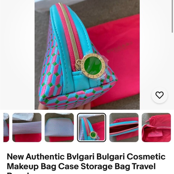 buvlgari make up bag - Picture 5 of 5